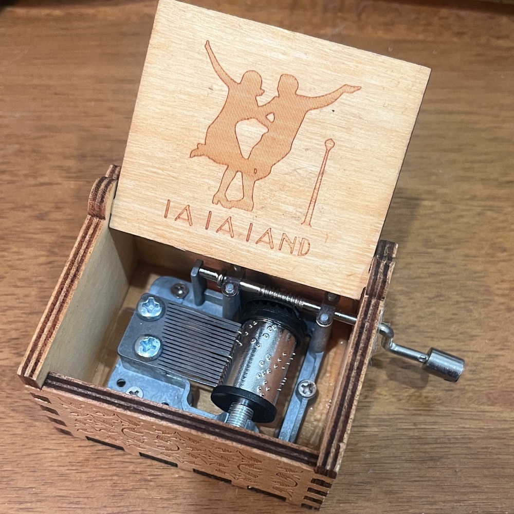 La La land Wooden Music Box